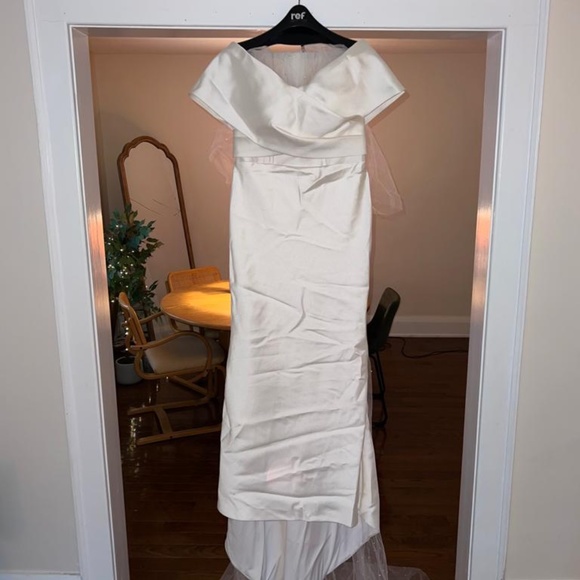 Classic and timeless Eva and Lendel Jess dress size 8-10 minimal alterations - Picture 7 of 8